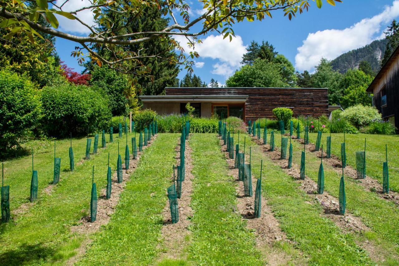 Gartenlodge Auszeit Nötsch Buitenkant foto